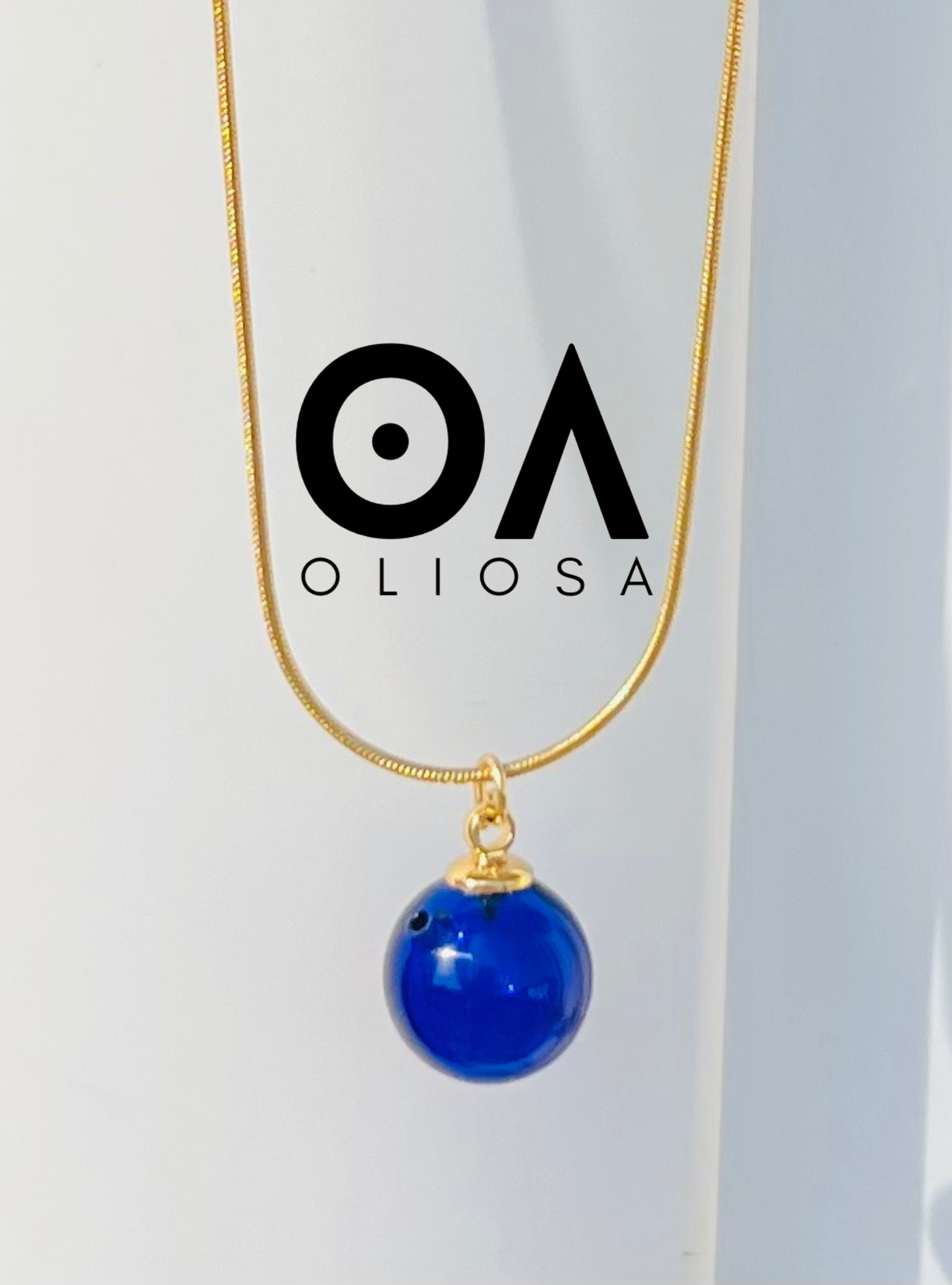 OLIOSA – Pendentif diffuseur d'huiles essentielles en Verre