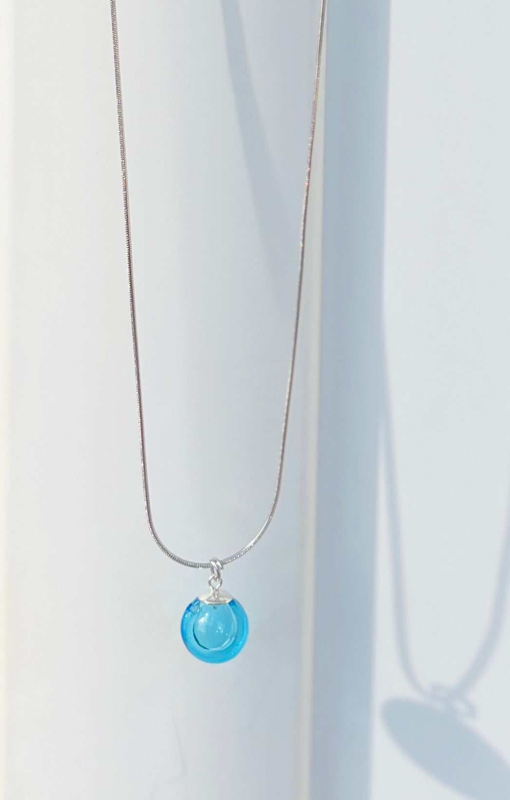 OLIOSA – Pendentif D'olfactothérapie en Verre Soufflé