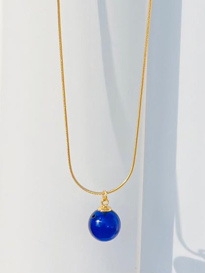 OLIOSA – Pendentif D'olfactothérapie en Verre Soufflé