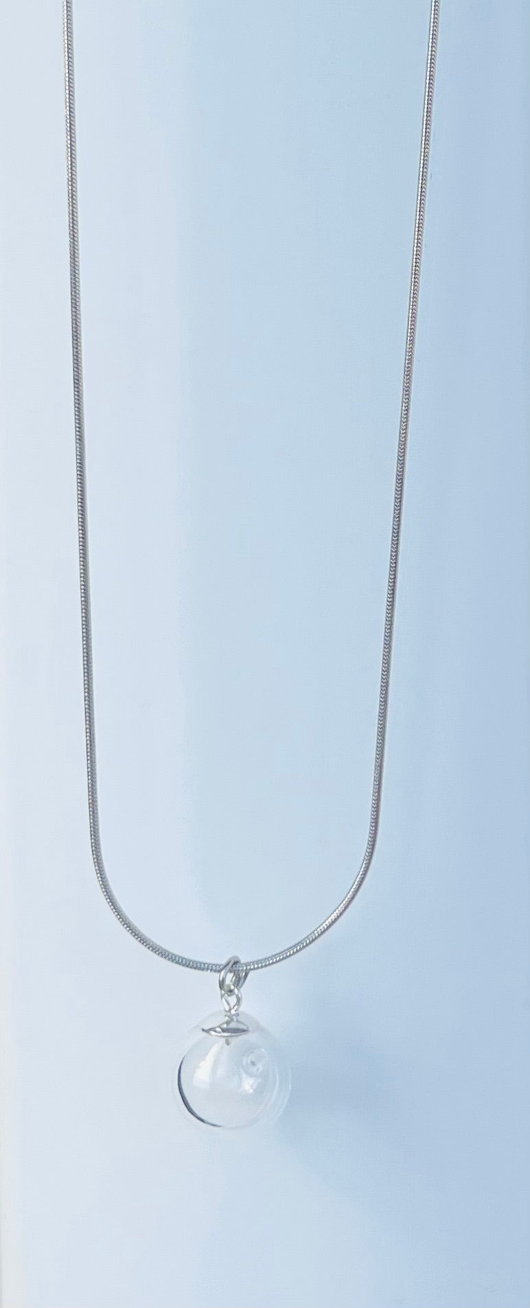 OLIOSA – Pendentif D'olfactothérapie en Verre Soufflé
