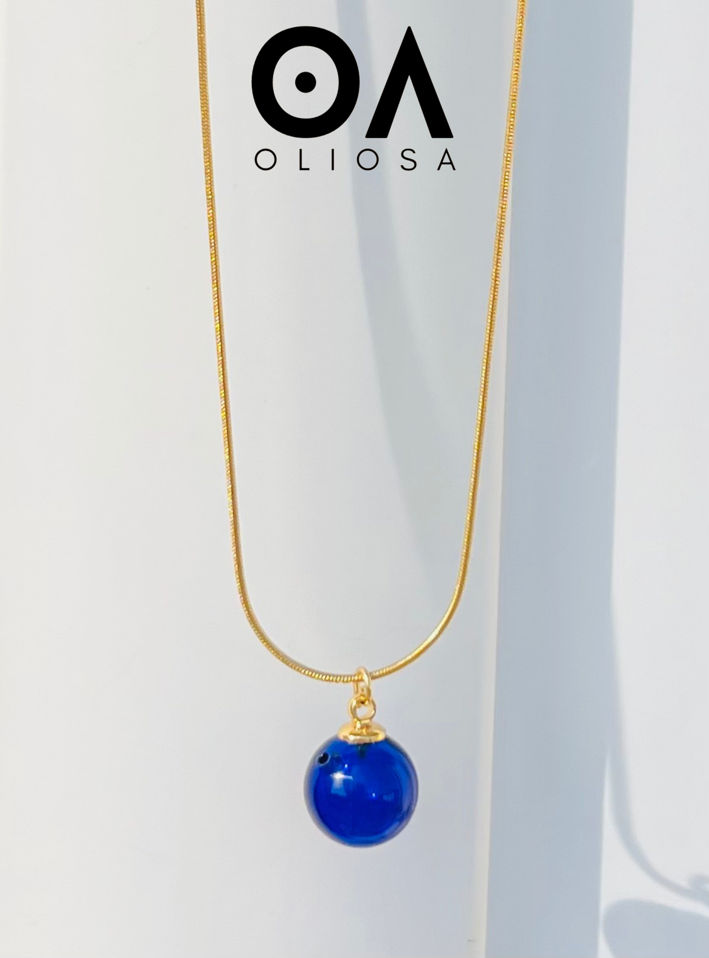 OLIOSA – Pendentif diffuseur d'huiles essentielles en Verre